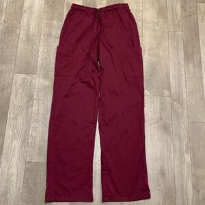 Unisex UA‎ Flex c Scrub Medical Nursing Drawstring Straight Leg Work Pants